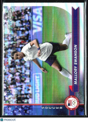 2024 Topps Chrome U.S. Olympic Team and Hopefuls - #112 Mallory Swanson