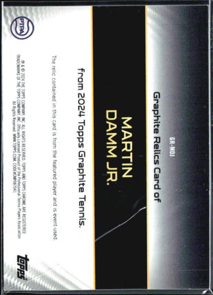 2024 Topps Graphite Martin Damm Jr Pink Refractor Relic /15