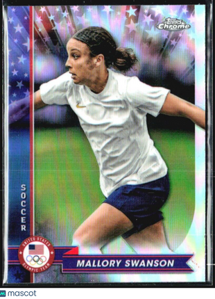 2024 Topps Chrome U.S. Olympic Team and Hopefuls - #96 Mallory Swanson
