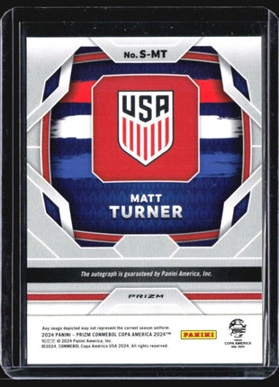 2024 Panini Prizm CONMEBOL Copa America #S-MT Matt Turner Auto Green