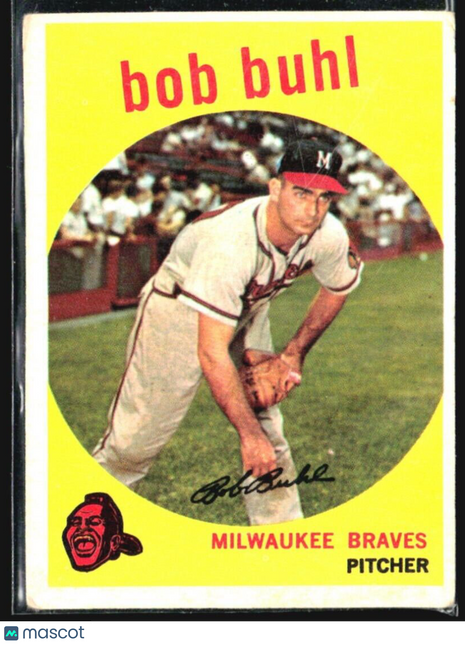 1959 Topps - #347 Bob Buhl