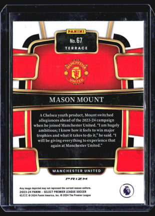 2023-24 Panini Select Premier League - Terrace #67 Mason Mount Pink Ice