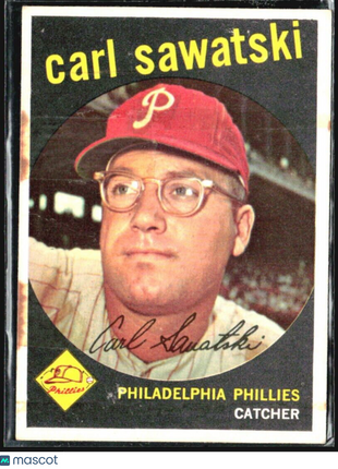 1959 Topps - #56 Carl Sawatski