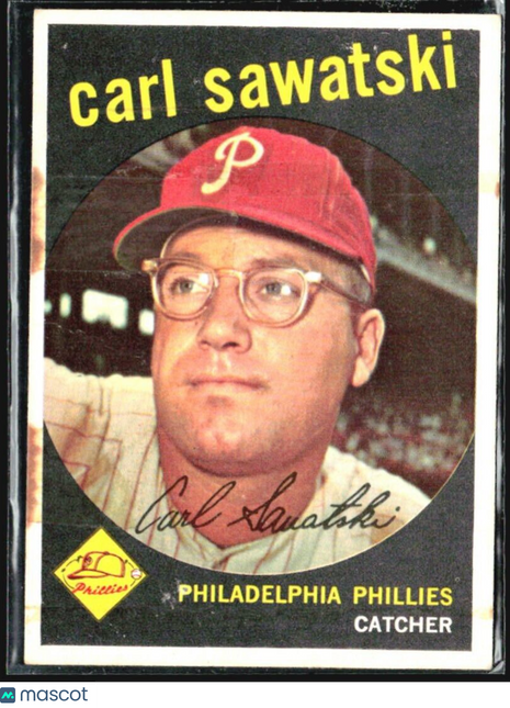 1959 Topps - #56 Carl Sawatski