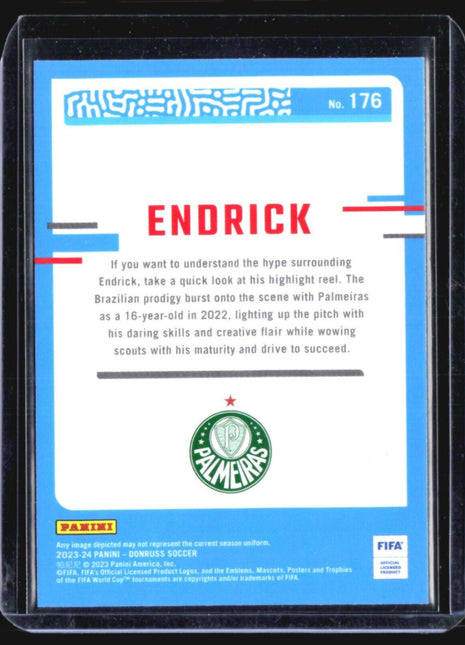 2023-24 Panini Donruss FIFA - Rated Rookie #176 Endrick