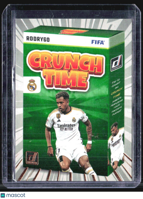 2023-24 Panini Donruss FIFA - Crunch Time #23 Rodrygo