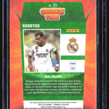 2023-24 Panini Donruss FIFA - Crunch Time #23 Rodrygo