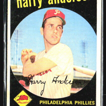 1959 Topps - #85 Harry Anderson
