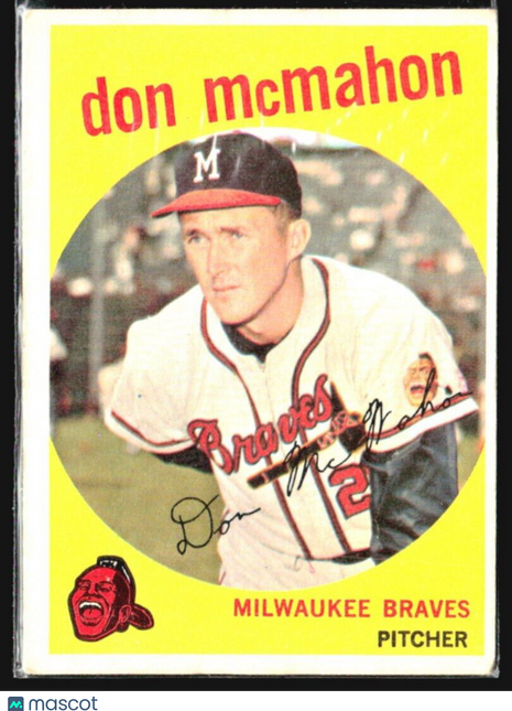 1959 Topps - #3 Don McMahon