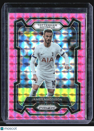 2023-24 Panini Prizm Premier League - #128 James Maddison Pink