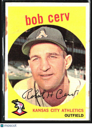 1959 Topps - #100 Bob Cerv