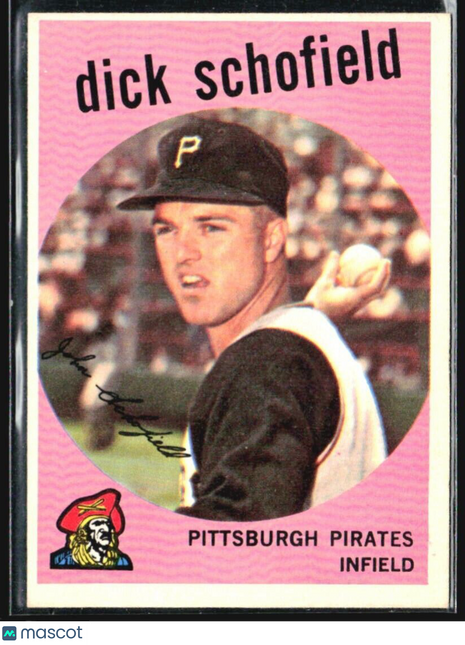 1959 Topps - #68 Dick Schofield