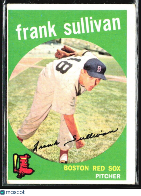 1959 Topps - #323 Frank Sullivan