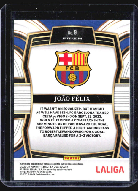 2023-24 Panini Select Equalizers Joao Felix Silver #9