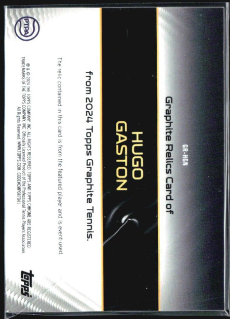 2024 Topps Graphite Hugo Gaston Relic