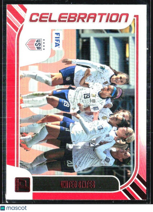 2023-24 Panini Donruss FIFA - Celebration #3 Crystal Dunn