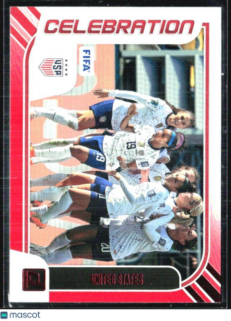 2023-24 Panini Donruss FIFA - Celebration #3 Crystal Dunn