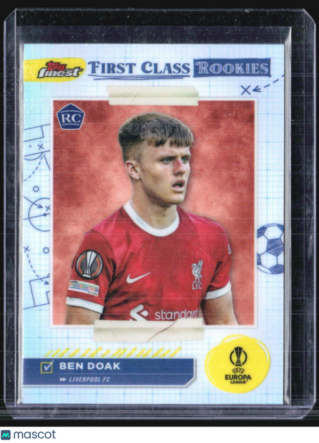 2023-24 Topps Finest UEFA - First Class Rookies #FR-5 Ben Doak (RC)