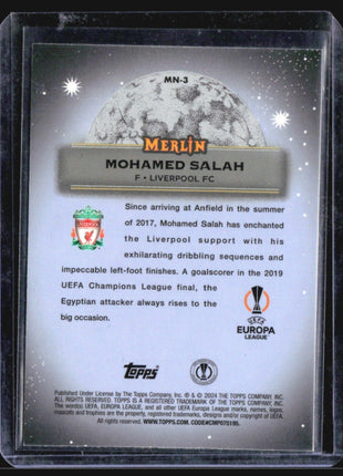 2023-24 Topps Merlin UEFA - Mystic Nights #MN-3 Mohamed Salah