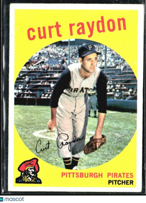 1959 Topps - #305 Curt Raydon (RC)