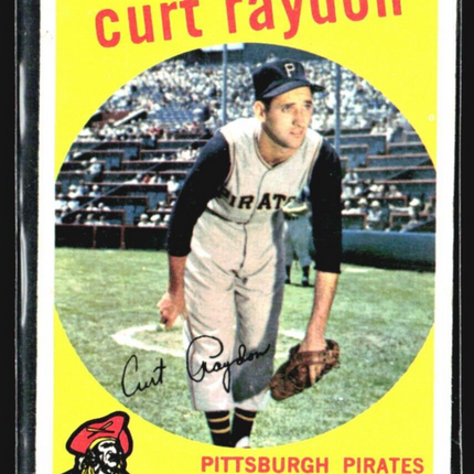 1959 Topps - #305 Curt Raydon (RC)