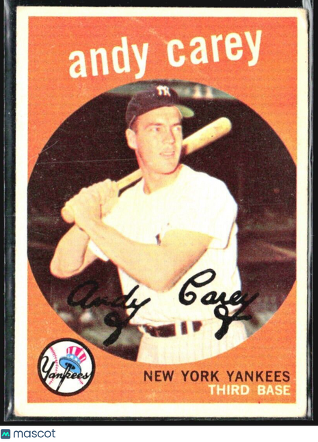 1959 Topps - #45 Andy Carey