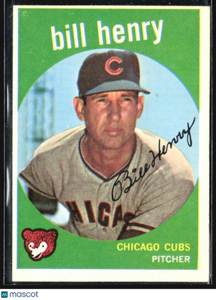 1959 Topps - #46 Bill Henry