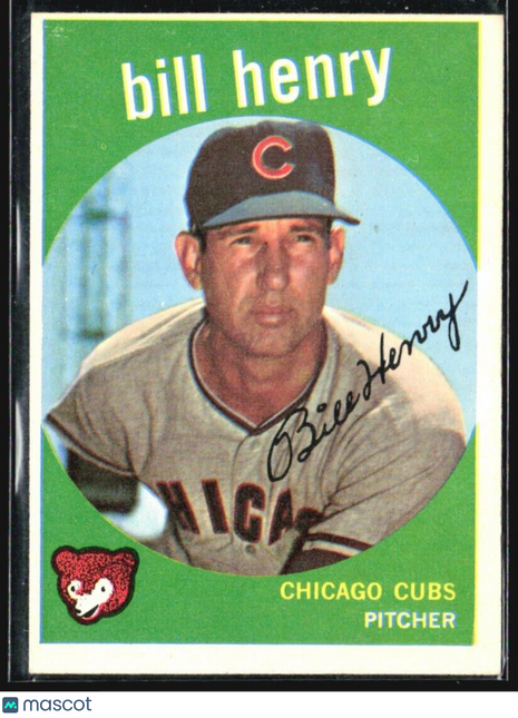 1959 Topps - #46 Bill Henry