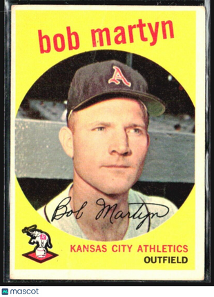 1959 Topps - #41 Bob Martyn