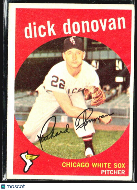 1959 Topps - #5 Dick Donovan