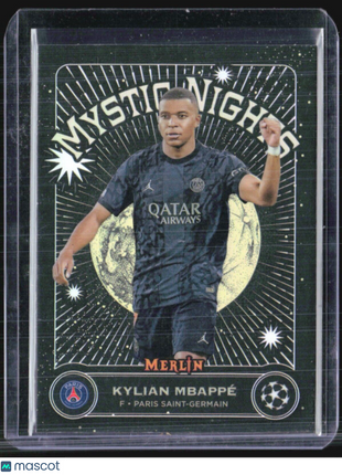 2023-24 Topps Merlin UEFA Mystic Nights #MN-2 Kylian Mbappe