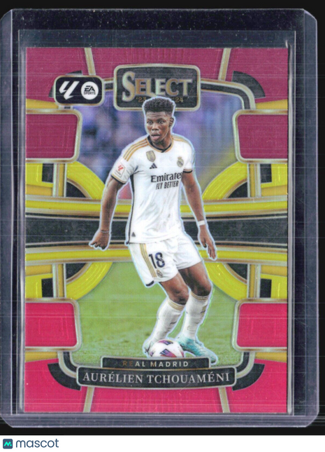 2023-24 Panini Select La Liga - Terrace #67 Aurelien Tchouameni Red