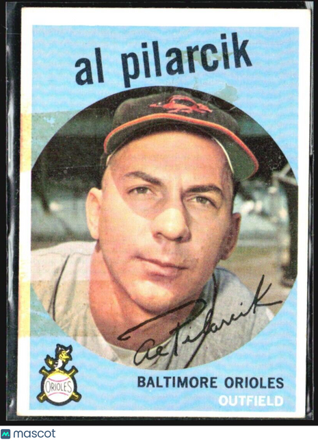 1959 Topps - #7 Al Pilarcik