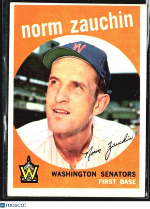 1959 Topps - #311 Norm Zauchin