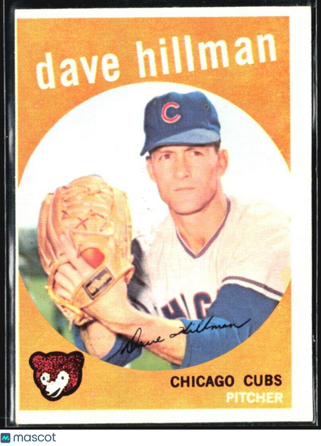 1959 Topps - #319 Dave Hillman