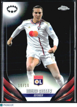 2023-24 Topps Chrome Vanessa Gilles Black Refractor /10 #53