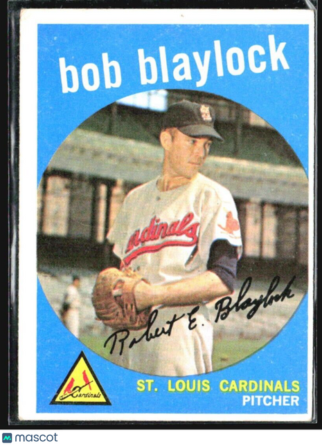 1959 Topps - white back #211 Bob Blaylock (RC)