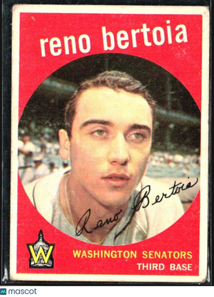 1959 Topps - #84 Reno Bertoia