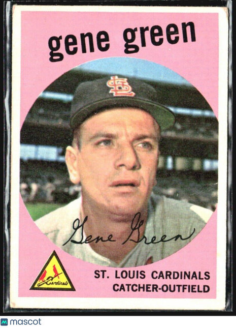 1959 Topps - #37 Gene Green