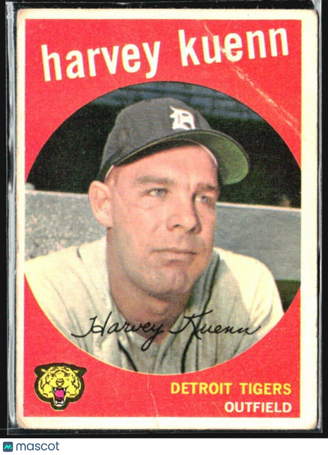 1959 Topps - #70 Harvey Kuenn