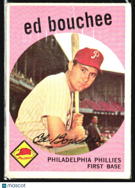 1959 Topps - #39 Ed Bouchee