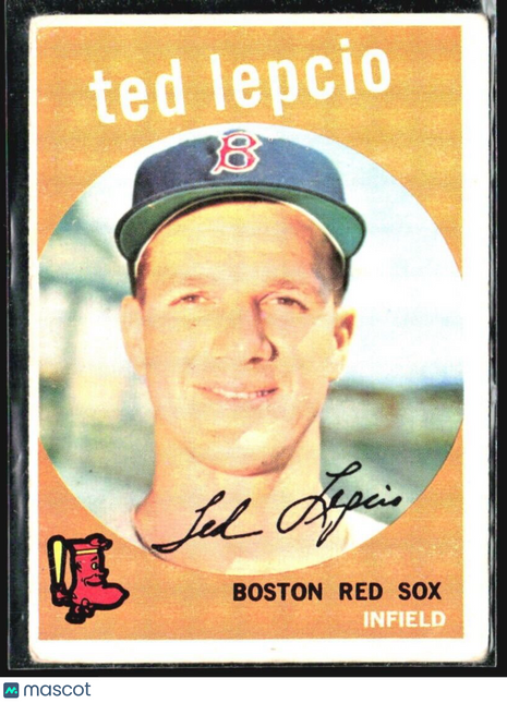 1959 Topps - #348 Ted Lepcio