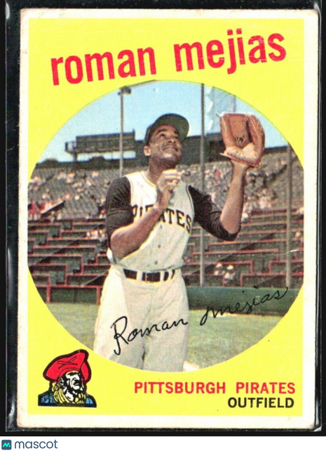 1959 Topps - white back #218 Roman Mejias