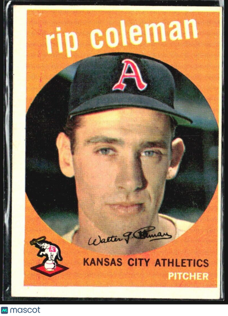 1959 Topps - #51 Rip Coleman