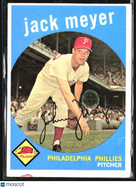 1959 Topps - grey back #269 Jack Meyer