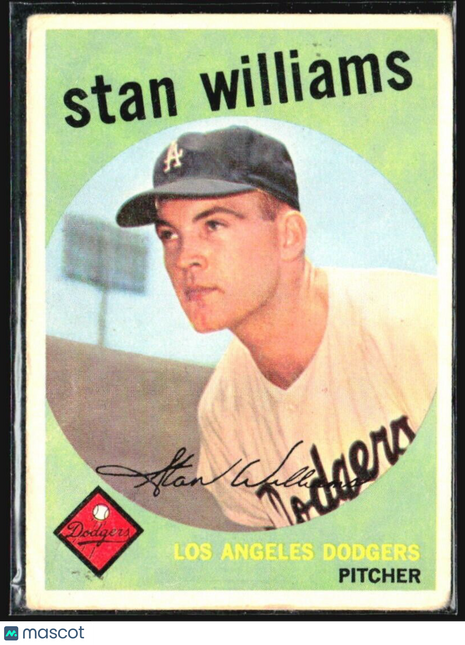 1959 Topps - #53 Stan Williams (RC)