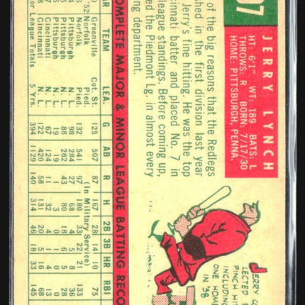 1959 Topps - #97 Jerry Lynch