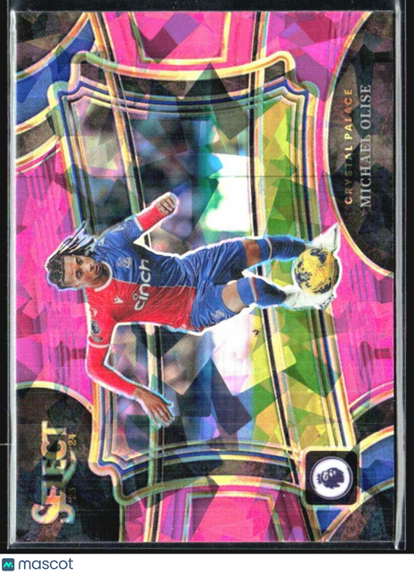 2023-24 Panini Select Premier League - Field Level #235 Michael Olise Pink Ice