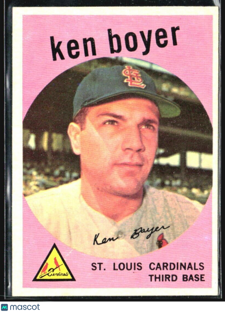 1959 Topps - #325 Ken Boyer