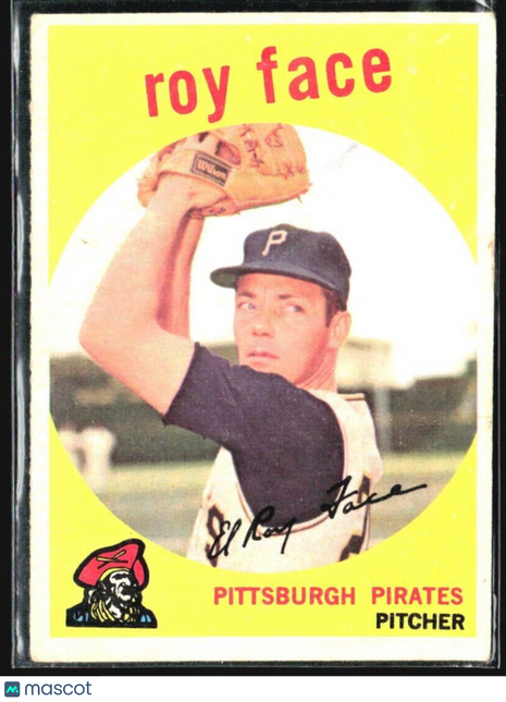 1959 Topps - #339 Roy Face